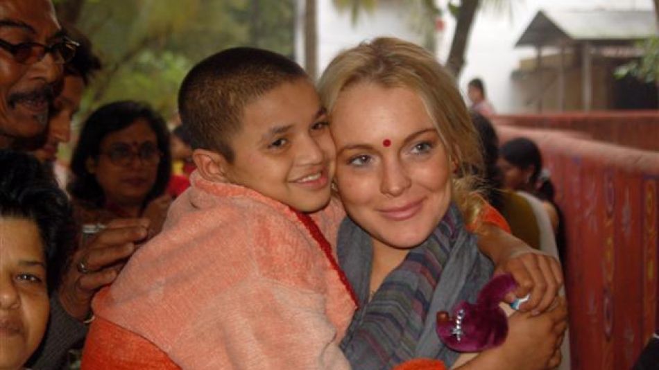 Lindsay Lohan en India