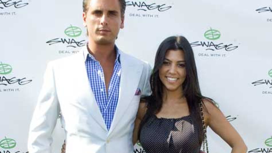 Kourtney Kardashian y su novio, Scott Disick
