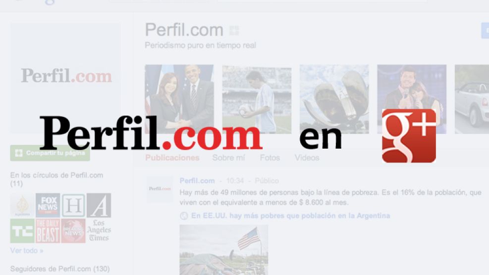 Perfil.com tiene su página en Google+.