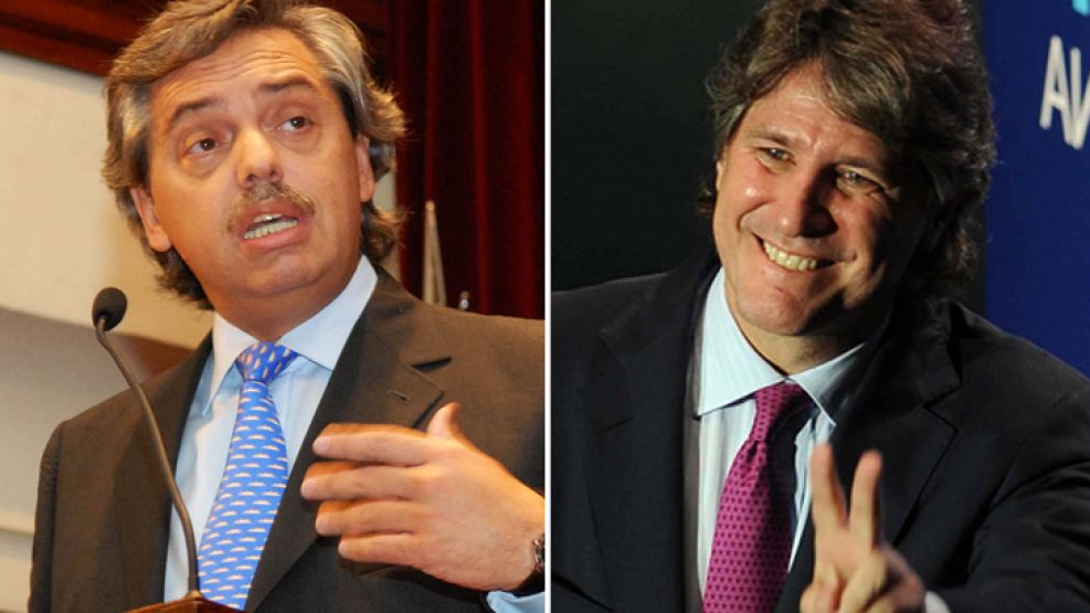 Acusaciones y choques entre Alberto Fernández y Amado Boudou.