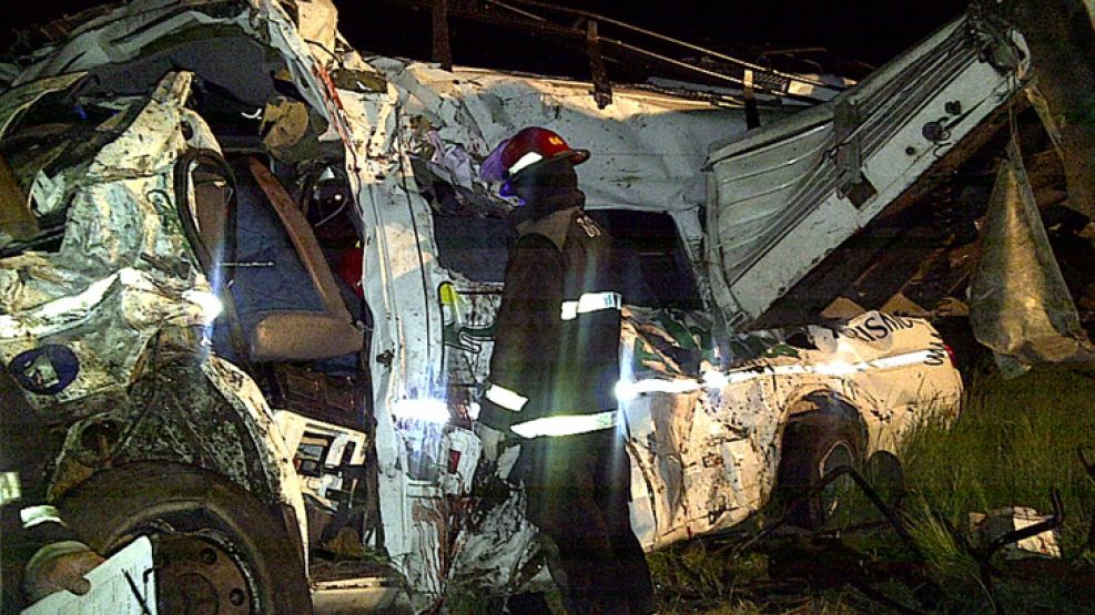 La muerte de Gianfranco se suma a la de las otras ocho personas que fallecieron la noche del accidente.