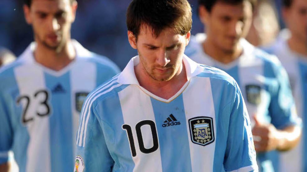 Messi no pudo torcer la historia.