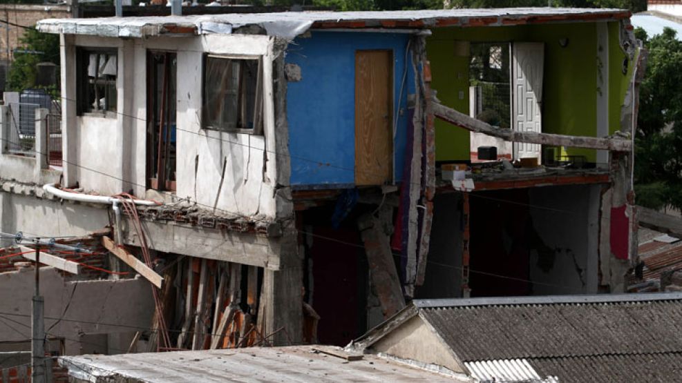 El hecho ocurrió en una casa de la calle Charlín 310, del barrio Aviación de San Fernando.