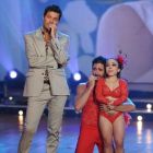 Tinelli, Noelia y Piquin miran el tape