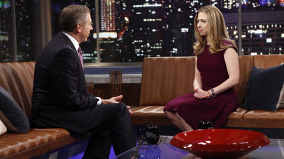 Chelsea Clinton en "Making a difference".