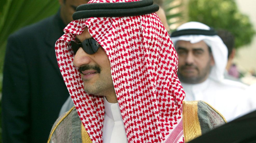 El millonario príncipe Al-Walid bin Talal bin Abdulaziz al-Saud.