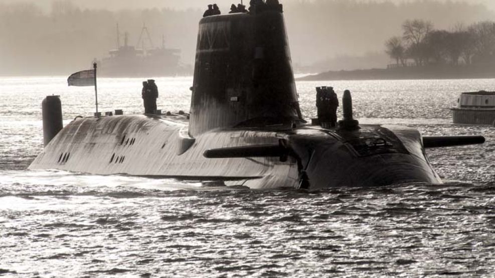 El HMS Astute, uno de los flamantes submarinos nucleares británicos.