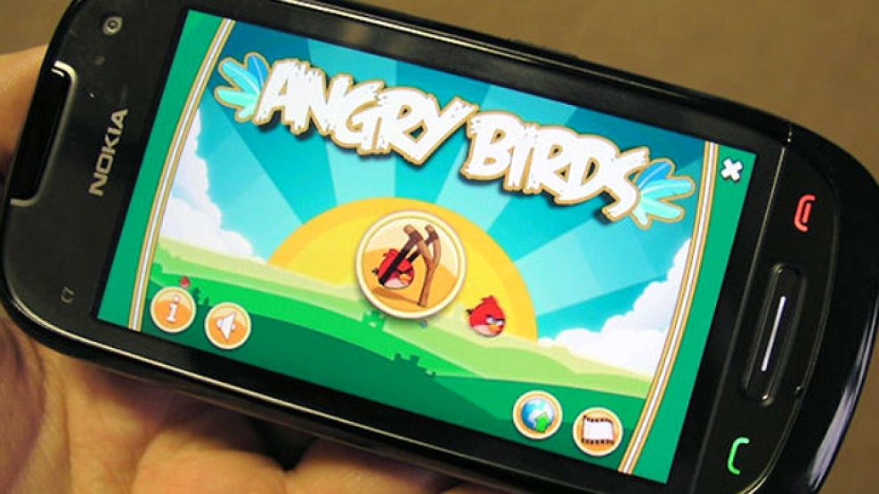 Angry Birds, una de las aplicaciones más descargadas.