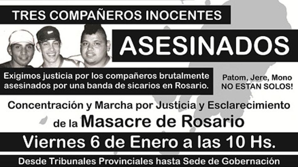 La convocatoria del Frente Darío Santillán.