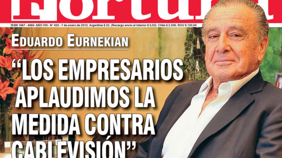 El empresario habló sobre Cablevisión y su futuro con Revista Fortuna.