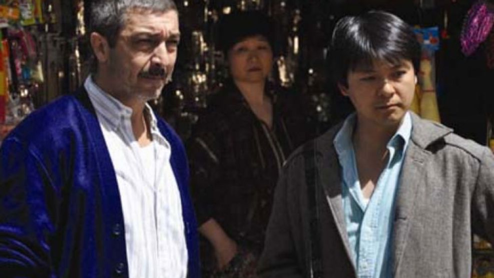 Ricardo Darín y Huang Sheng Huang, los protagonistas de "Un cuento chino".