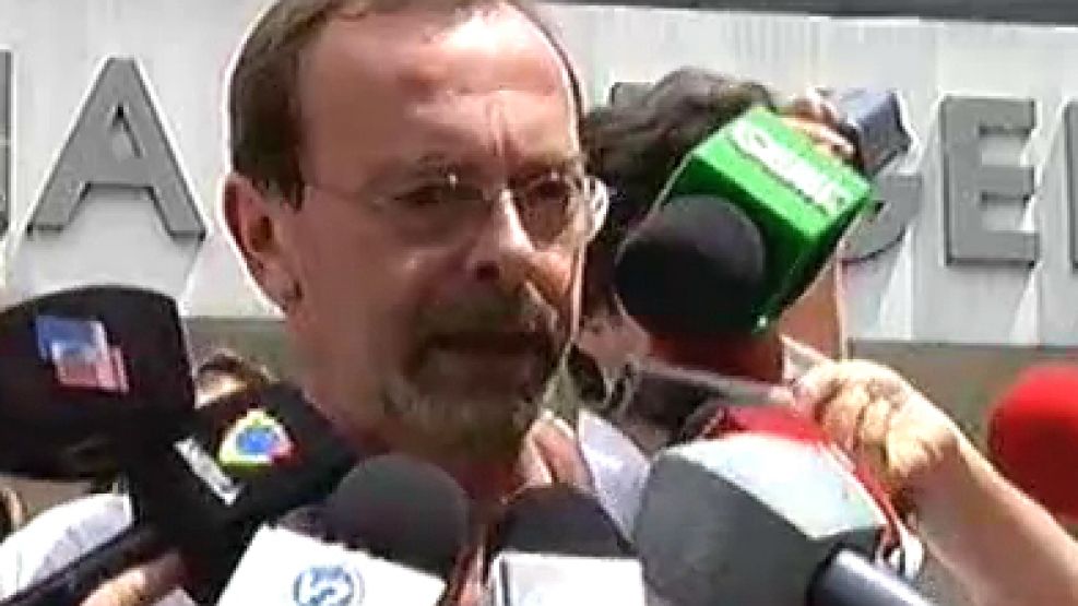 El titular de la Asociación de Médicos del Hospital Santojanni, Marcelo Struminger, reclama mayor seguridad.