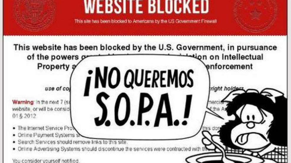 Anonymous avisó y cumplió, esta vez en Argentina. 