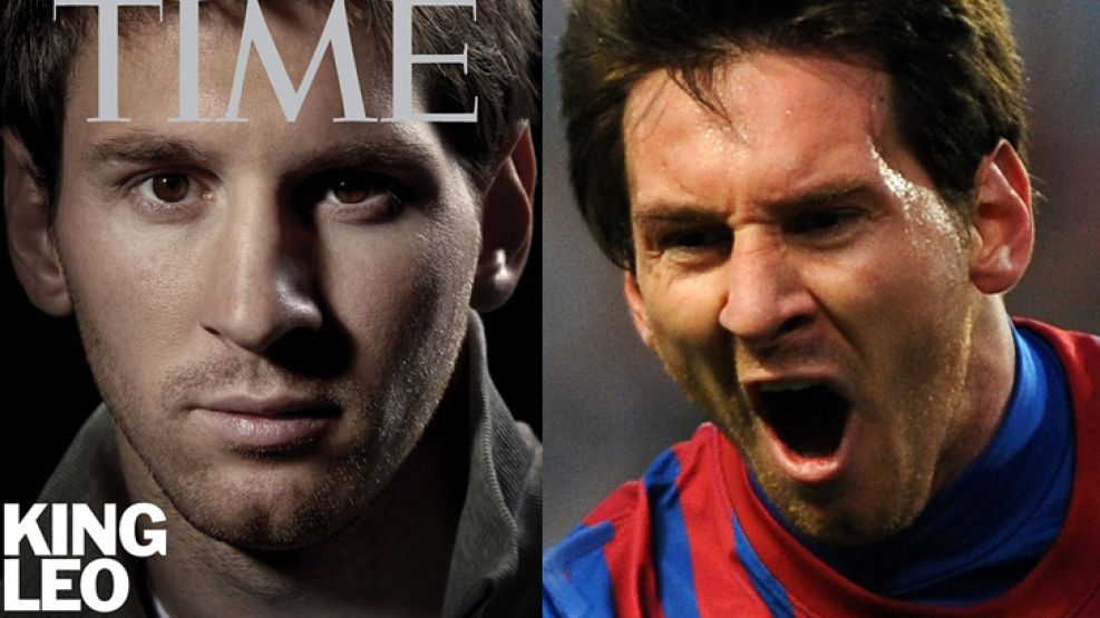 Messi, tapa de Time.