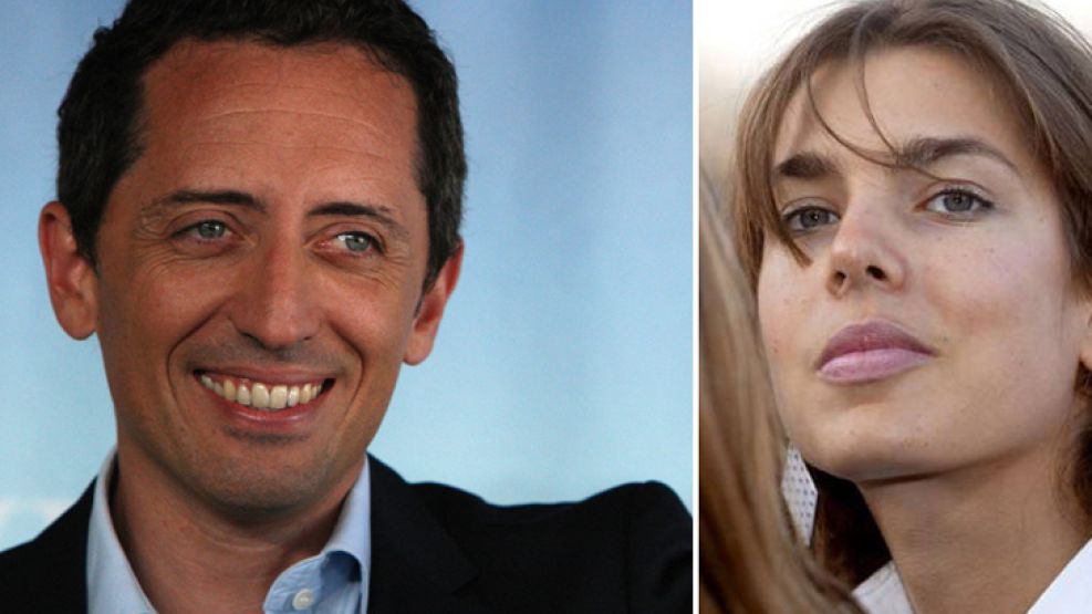 Gad Elmaleh le lleva quince años a Charlotte.