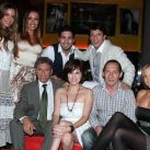 El elenco completo de "El Rompeboda", encabezado por el productor Aldo Funes, festejó en el restaurante "Mont" de Mar del Plata por el éxito y las localidades agotadas.