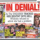 Whitney Houston en el National Enquirer