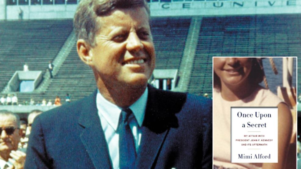La portada del polémico libro, sobre la imagen de John F. Kennedy