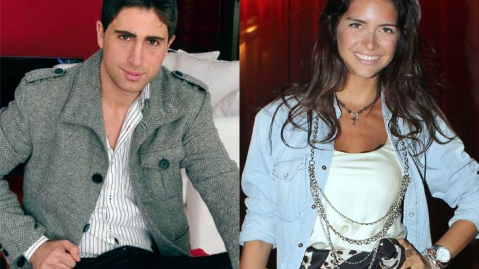 Leandro Santos y Zaira Nara