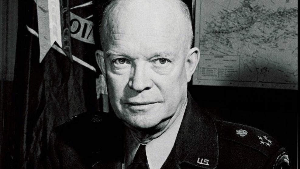 El ex presidente de EEUU, Dwight Eisenhower.