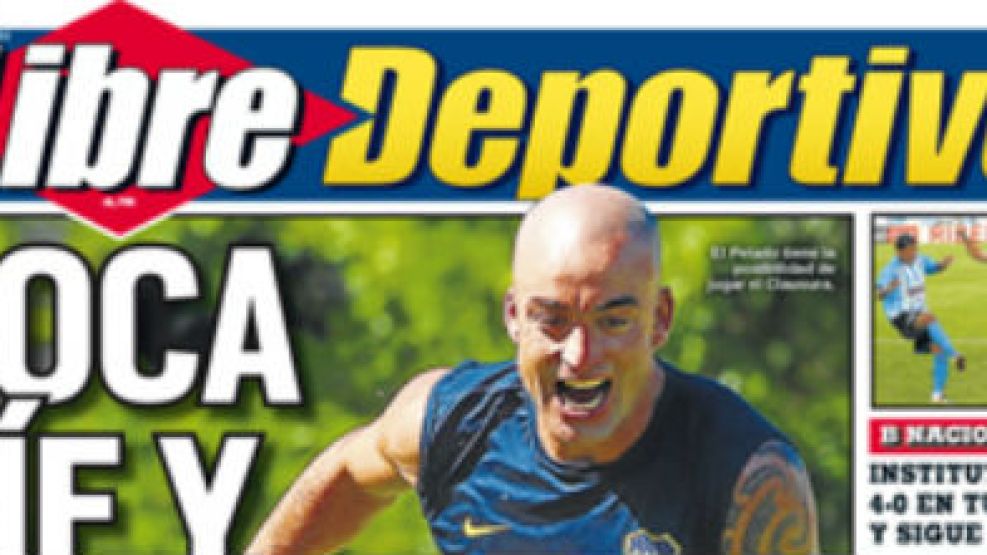 La portada de Diario Libre de este martes. 