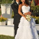 Yana y Augusto, recien casados