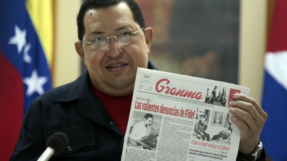 El mensaje grabado de Hugo Chávez en que le dio precisiones de los últimos análisis sobre su tumor.