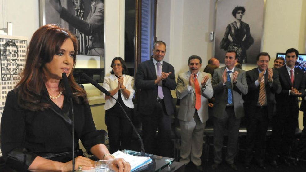 Cristina Fernández lllevò un proyecto de ley al Congreso
