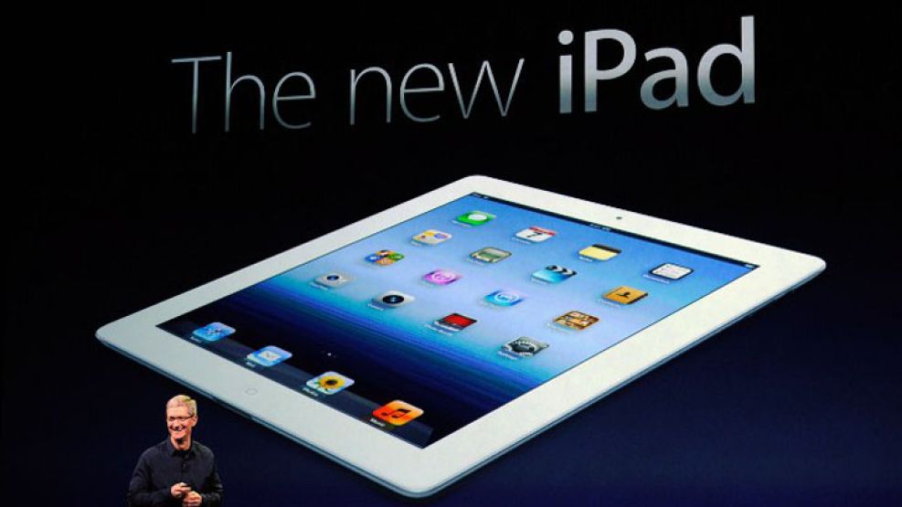 El nuevo iPad es más rápido gracias a sus cuatro núcleos y posee una pantalla de altísima resolución.