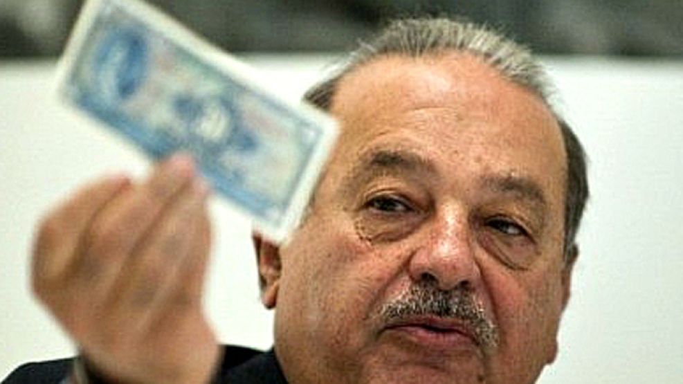 Carlos Slim lidera desde hace tres años el ranking del hombre más rico del mundo.