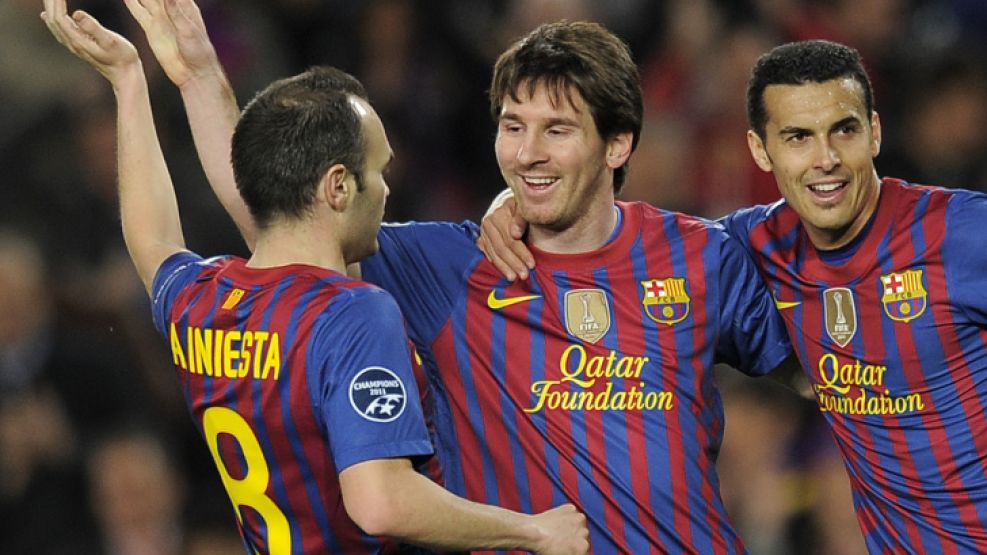 Messi, el orgullo de sus compañeros.