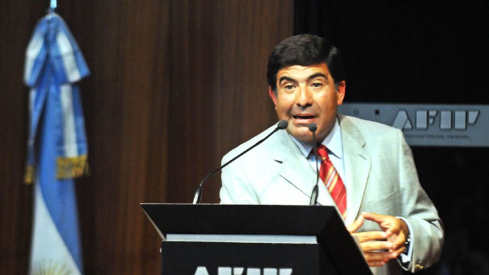 Ricardo Echegaray, titular de la AFIP.