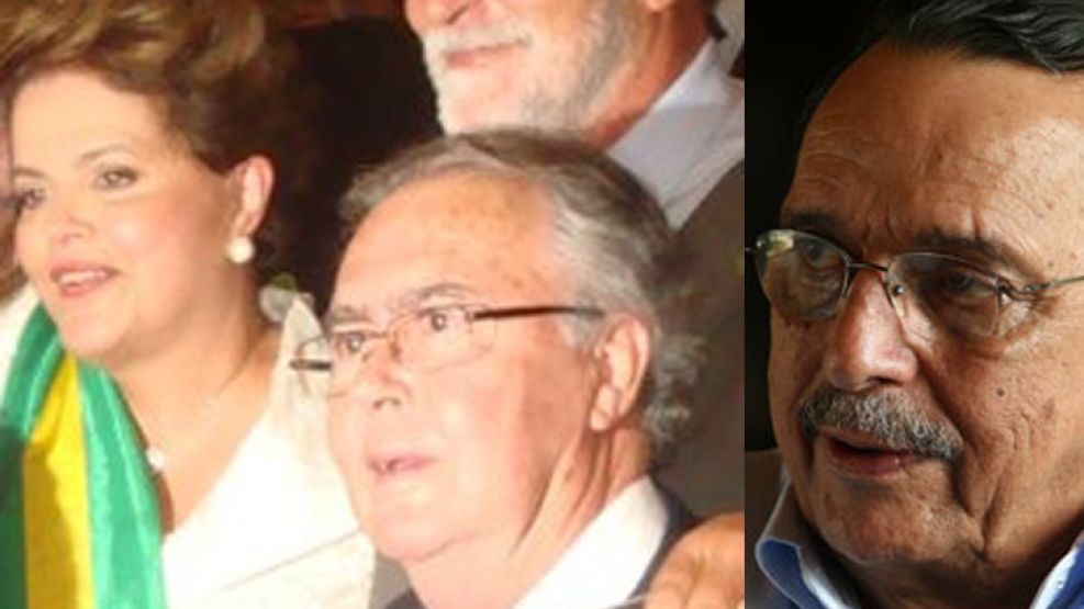 Claudio Galeno Linhares acompañó a Dilma el día de su asunción presidencial. Carlos Araújo fue su compañero cuando la dictadura los secuestró.
