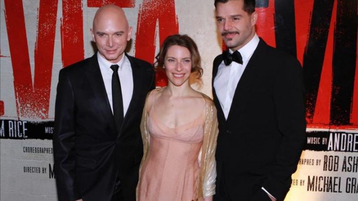 Elena Vedem Ricky Rascal Elena Roger y Ricky Martin conquistan Brodway con