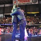 El abrazo de Lerner con David Arganaraz