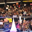 El publico en El Olimpico de La Banda