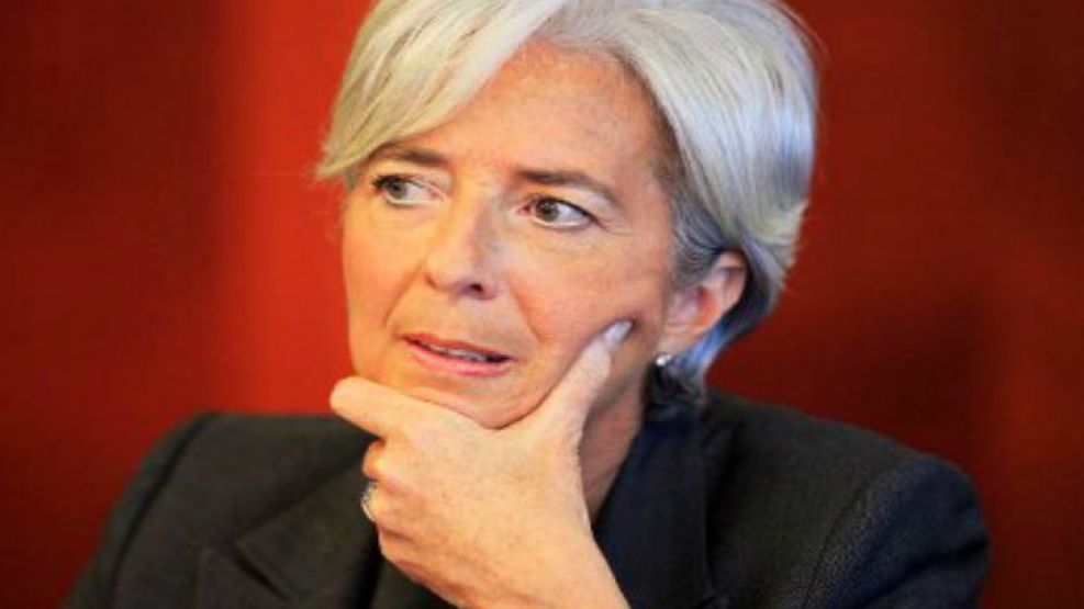 LAGARDE. Directora del FMI.