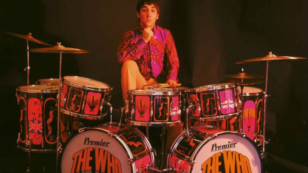 El fallecido baterista de The Who, Keith Moon