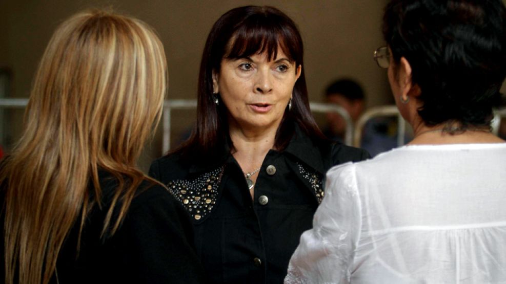 Susana Trimarco en una de las últimas audiencias del juicio por la desaparición de su hija Marita Verón.