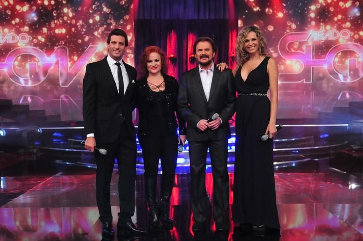 Jose y Denise con los Pimpinela