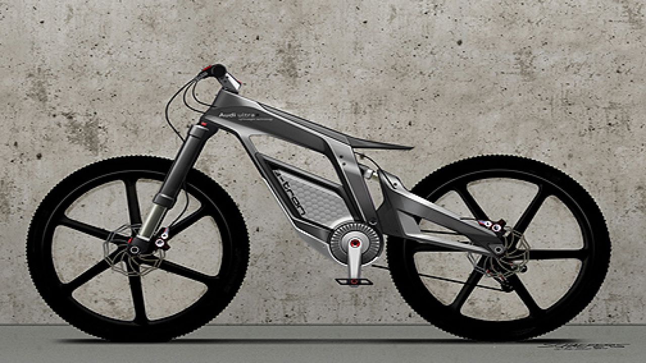 audi electric bicycle mountain bike Bonkers Audi Electric Bike