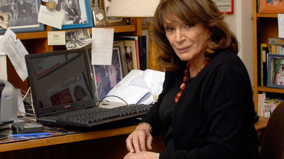 La periodista desmintió los rumores.