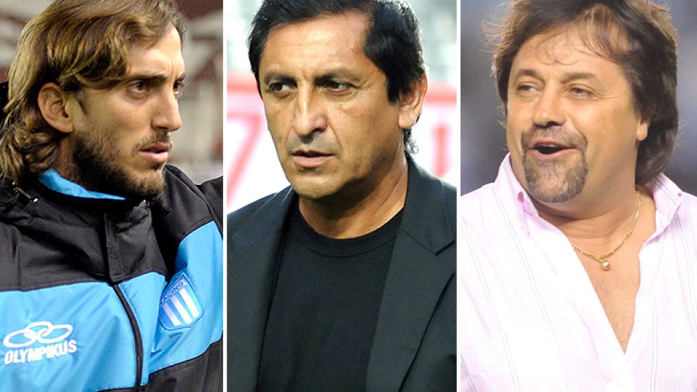 Luis Zubeldía, Ramón Díaz y Caruso Lombardi.