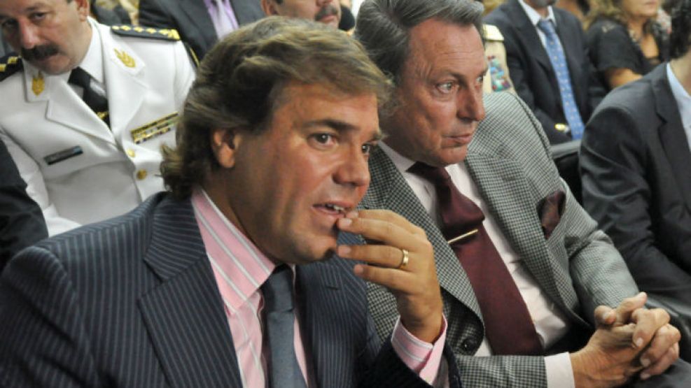 El jefe de Gabinete, Alberto Pérez y el de Justicia y Seguridad, Ricardo Casal, entre los impulsores de La Juan Domingo. 