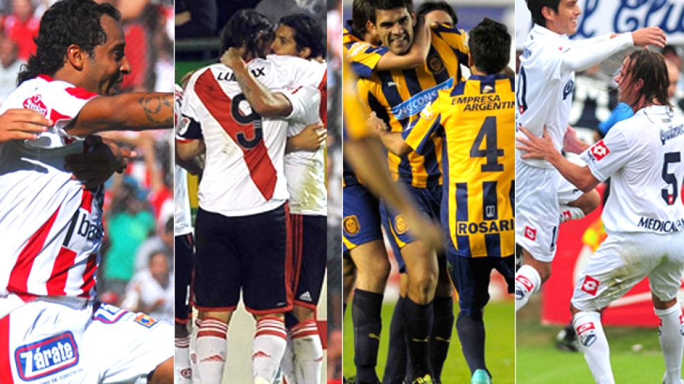 Instituto, River, Central y Quilmes.