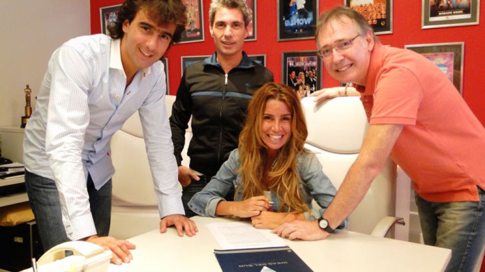 Peña firma con el equipo de Tinelli.