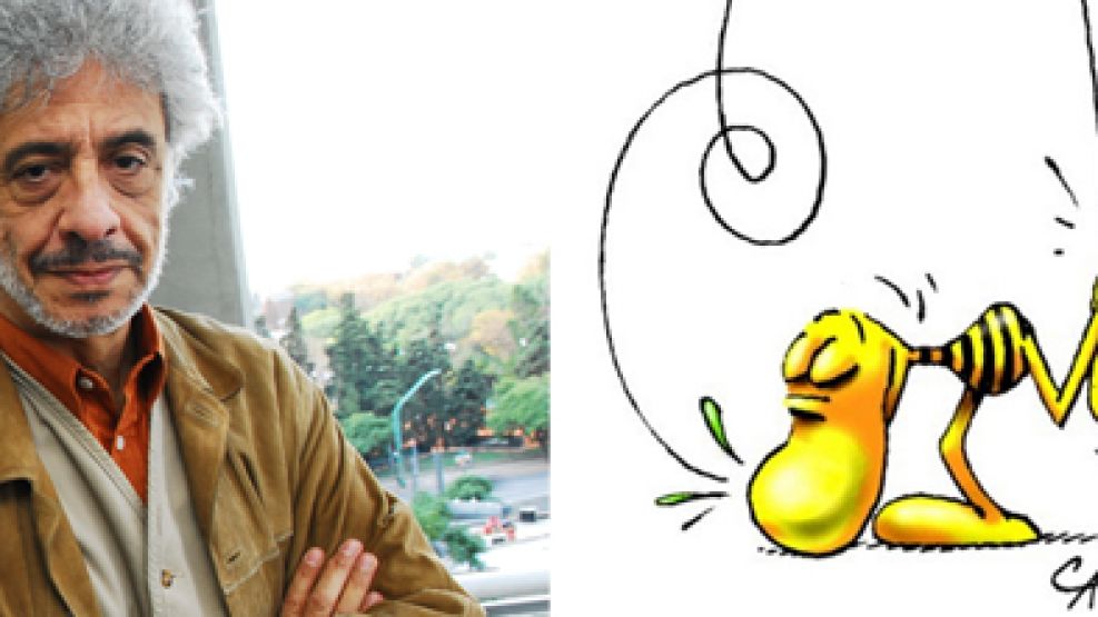 Clemente, el personaje histórico del humorista gráfico, Carlos Loiseau (Caloi).