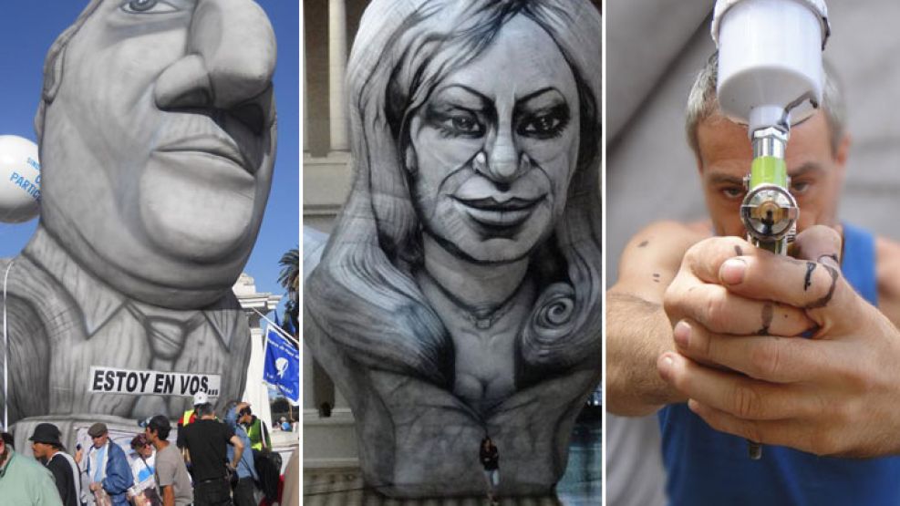 El platense Alejandro Mañanes (50 años) es diseñador y artista plástico de La Plata.