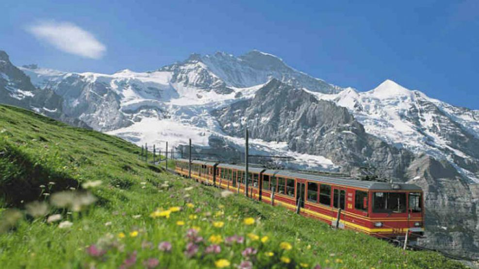 A 3.545 metros sobre el nivel del mar se encuentra la estación de tren más alta de Europa.