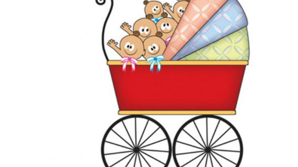 Cómo recibir a dos o más bebés. 